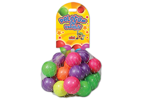 pelota de esponja del numero 8